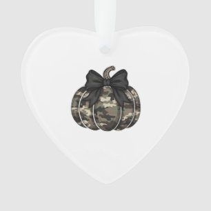 Camo Pumpkin Classic T-Shirt.png Ornament