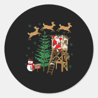 Camo Santa Christmas Deer Hunting Camouflage Hunte