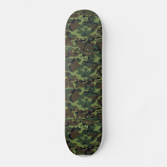 Camo Skate Deck (Front)