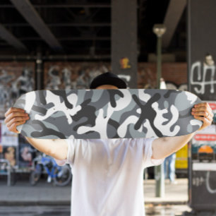 Camo Snow Skateboard Camo Skateboard