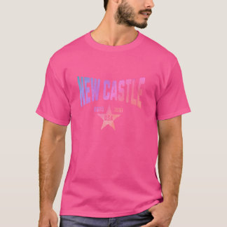Camo Souvenir USA Star New Castle Delaware T-Shirt