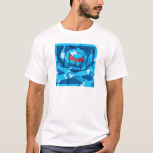 Camo Swede in blue T-Shirt