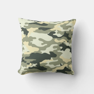 Camo Throw Pillow. Cushion