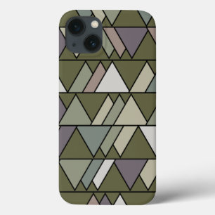 Camo Triangles iPhone 13 Case
