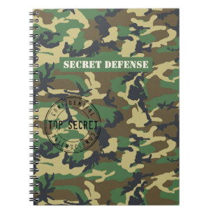 Camo Woodland Notebook