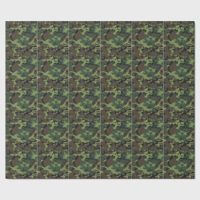 Camo Wrapping Paper (Seam)