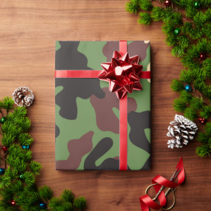 Camo Wrapping Paper