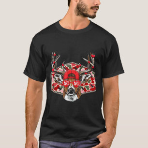 Camo Xoxo Valentine Buck Deer Hunting Season Famil T-Shirt