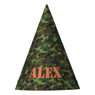 Camo your Party! Party Hat
