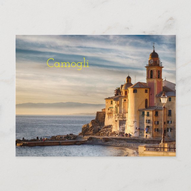 Camogli Liguria Postcard (Front)