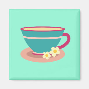 Camomile tea for tea lovers magnet