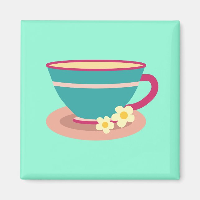 Camomile tea for tea lovers magnet (Front)