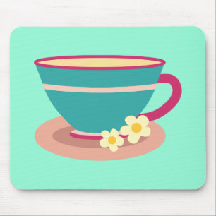 Camomile tea for tea lovers mouse pad