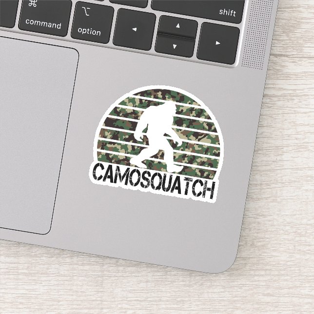 Camosquatch Funny Bigfoot (Detail)