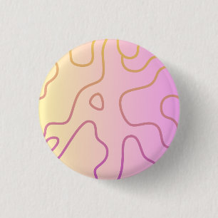 camouflage 3 cm round badge