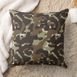 camouflage abstract cushion