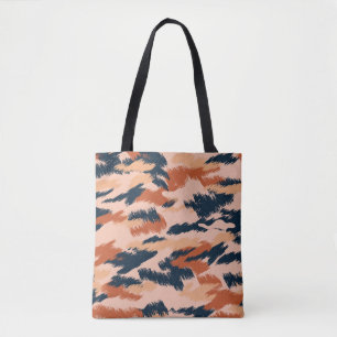Camouflage Abstract: Vintage Seamless Wallpaper. Tote Bag