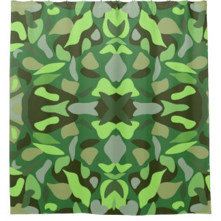 Camouflage Art Shower Curtain