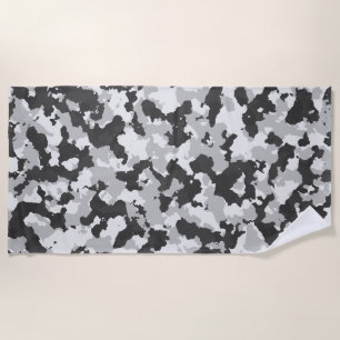 camouflage beach towel