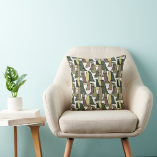 Camouflage Birds  Cushion