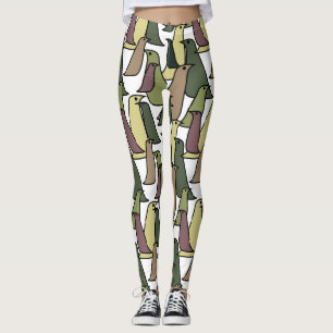 Camouflage Birds Leggings