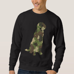 Camouflage Black Labrador Dog Owner Animal Black Sweatshirt
