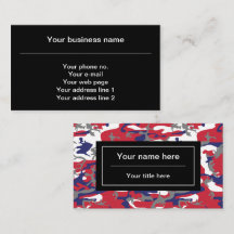 Camouflage, Blue White Red Grey, Military, Army