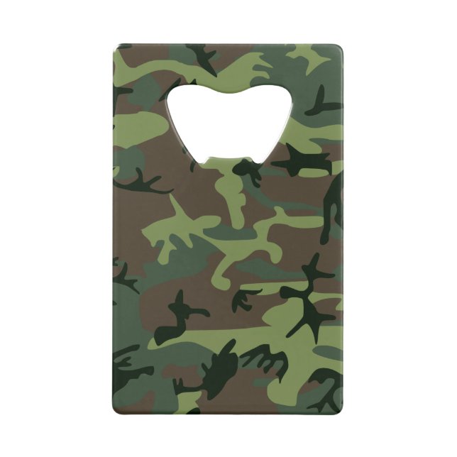 Camouflage Camo Green Brown Pattern (Back)