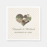 CAMOUFLAGE CAMO HEART WEDDING