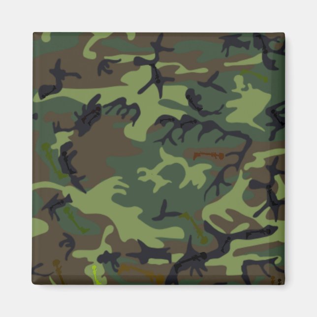 Camouflage Camouflage Magnet (Front)