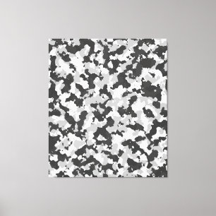 camouflage canvas print