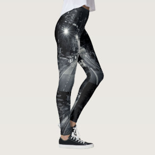 camouflage city Leggings