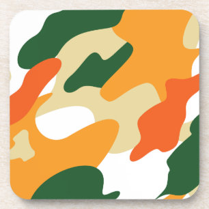 camouflage coaster