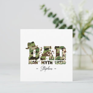 Camouflage "Dad – Man, Myth, Legend"