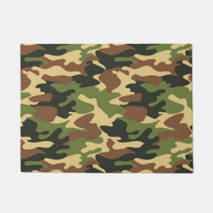 camouflage doormat