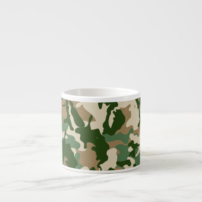 Camouflage Espresso Cup (Front)