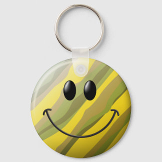 Camouflage Face Key Ring