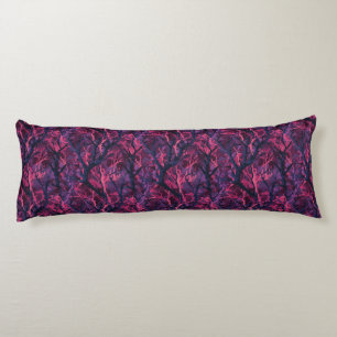 Camouflage Flower Interior Design Boho Bed Body Cushion
