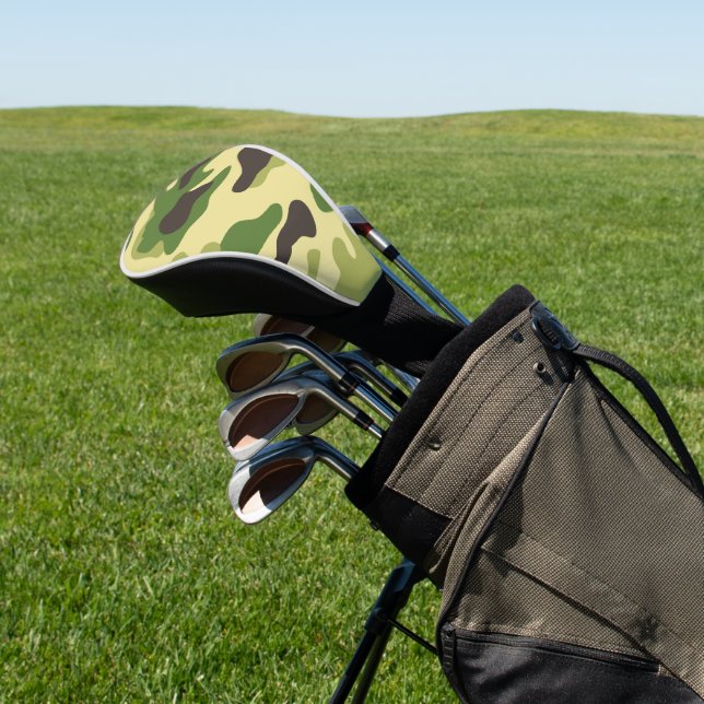 Camouflage Golf Head Cover (In Situ)