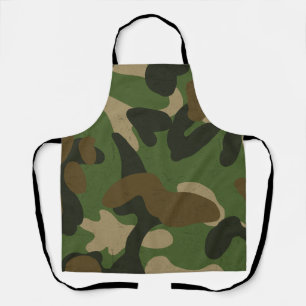 Camouflage Green Apron