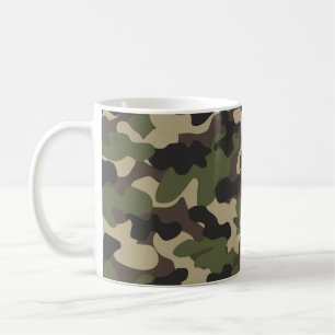 Camouflage Green Coffee Mug