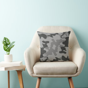 Camouflage Grey Accessories Cushion