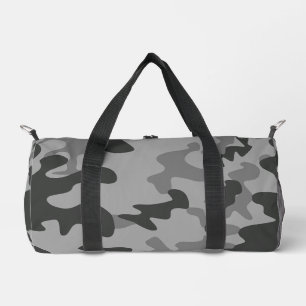 Camouflage Grey Accessories Duffle Bag