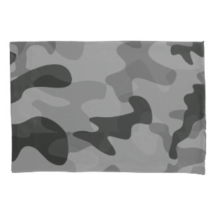 Camouflage Grey Accessories Pillowcase