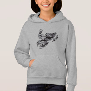 Camouflage Grey Snowmobiler