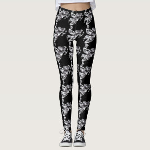 Camouflage Grey Snowmobiler Leggings