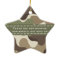 Camouflage Heart Personalised Wedding Ornament