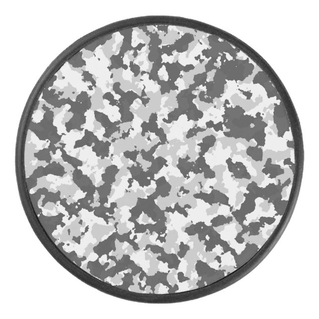 camouflage hockey puck (Front)