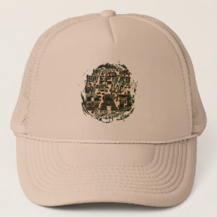 Camouflage "I'm The Dad Who Stepped Up" Trucker Hat