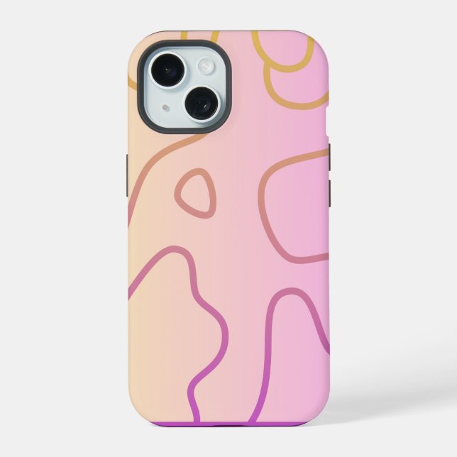 camouflage iPhone 15 case (Back)